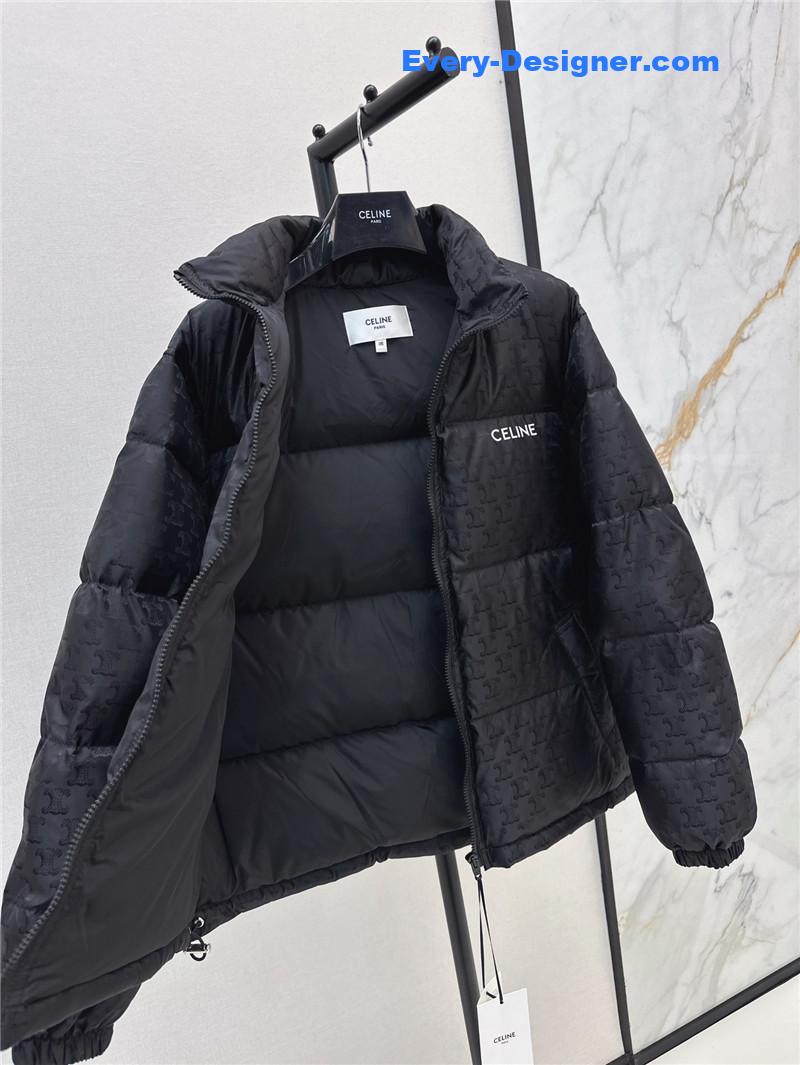 Ce1i*e stand collar down jacket