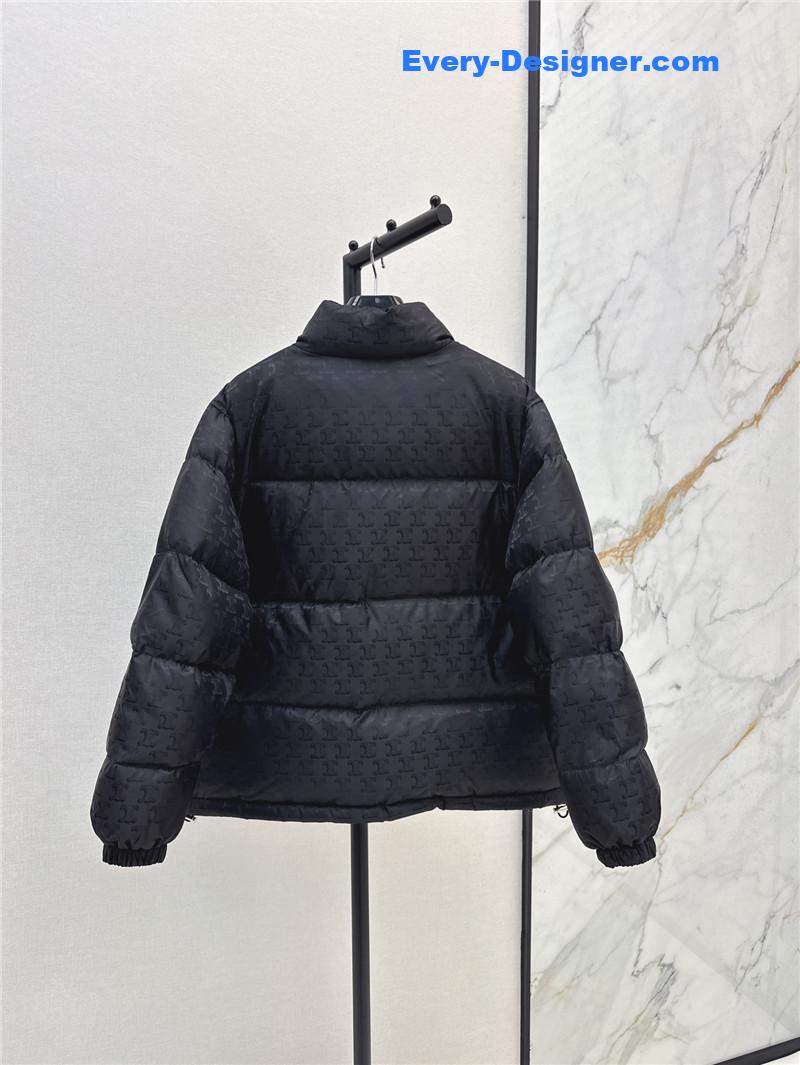 Ce1i*e stand collar down jacket