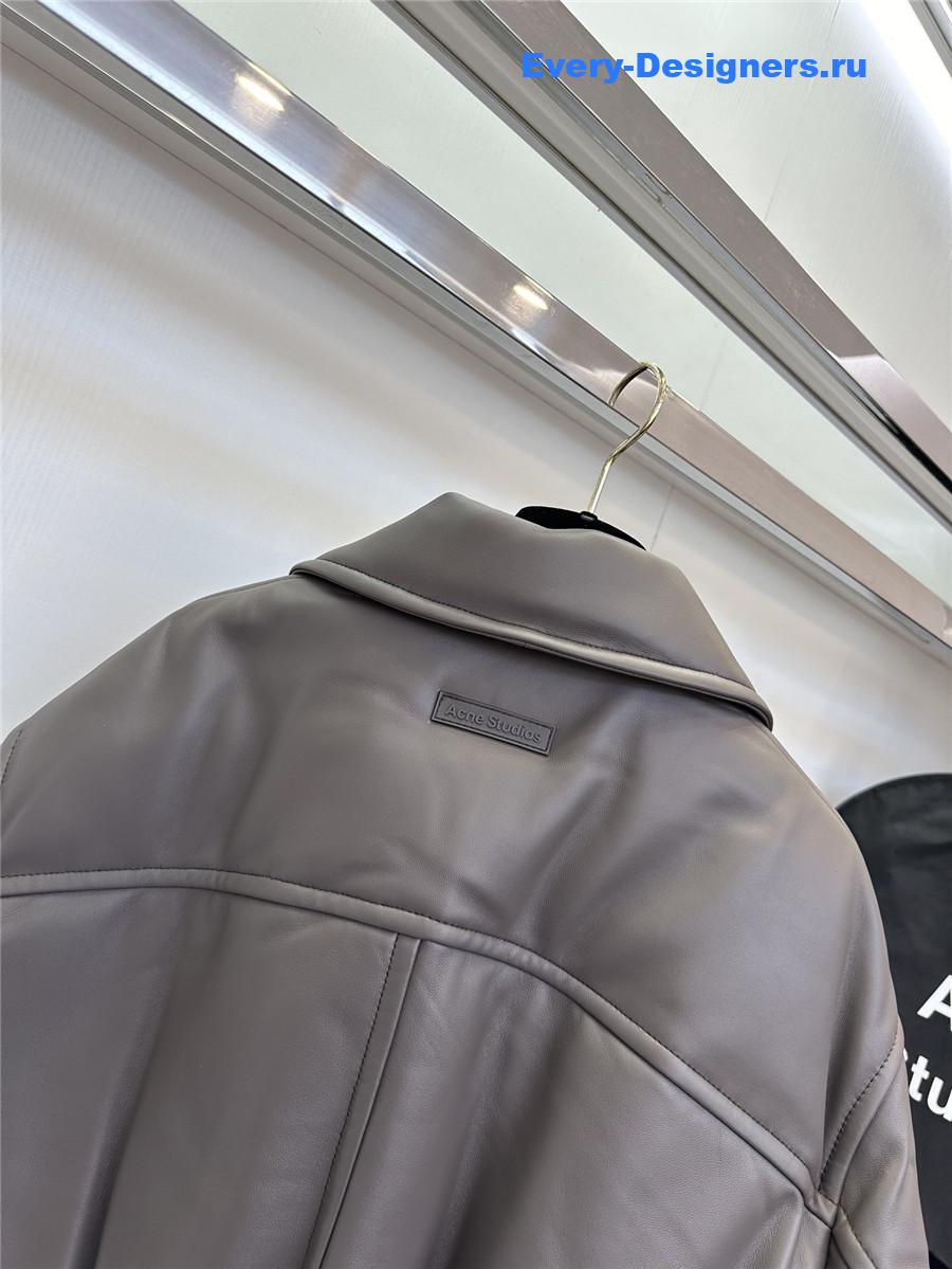 acne studios sheepskin coat
