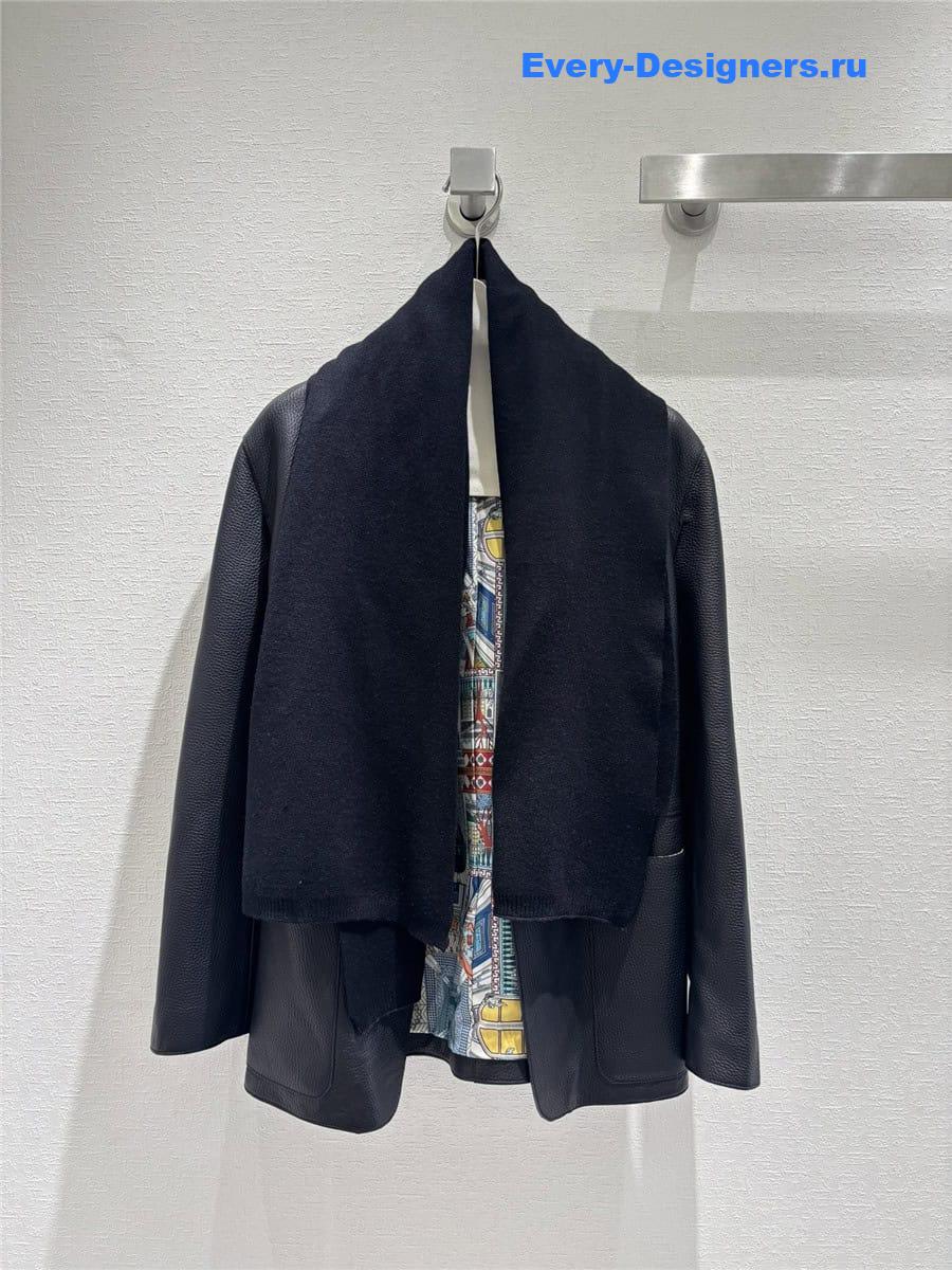 H**me5 lambskin blazer