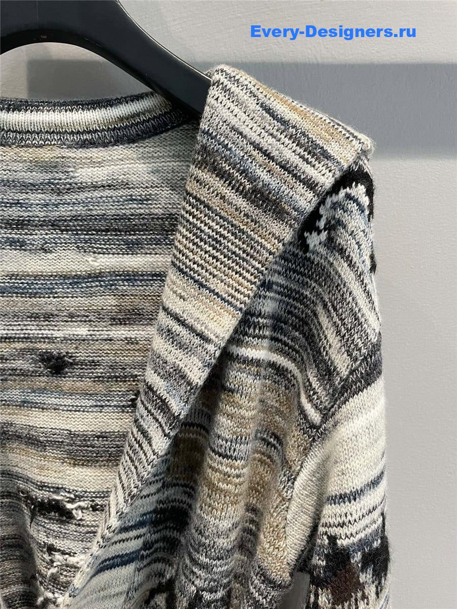 CC belted knitted cardigan