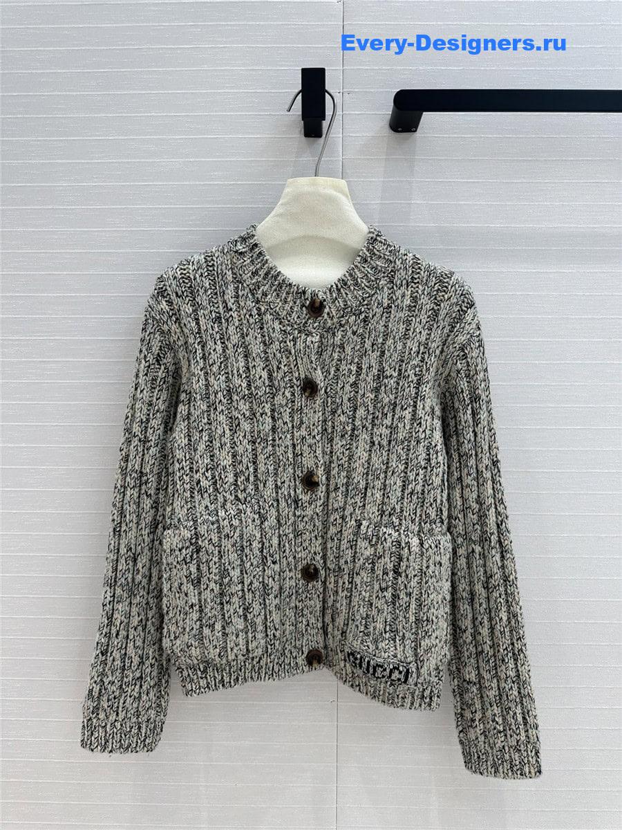 Gvc*1 single breasted cardigan