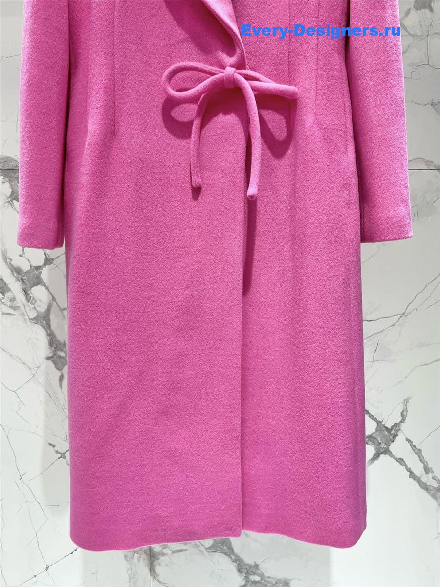 Va1e*ntin0 cashmere bow coat