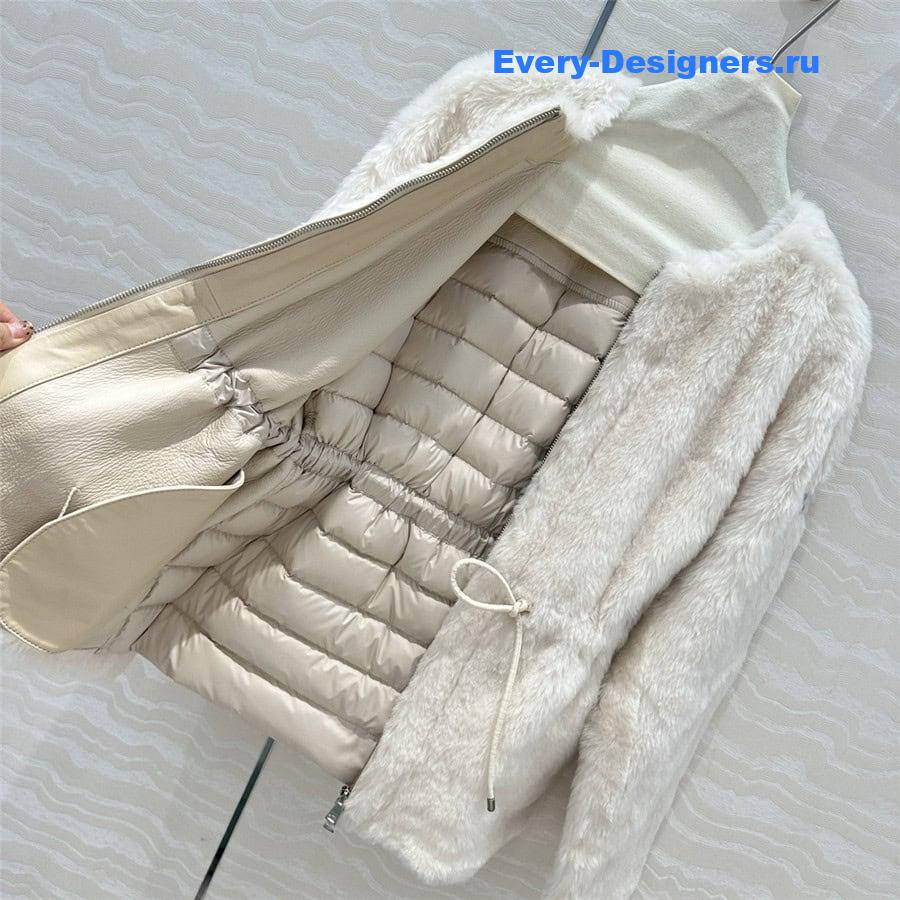 Moncler fur coat