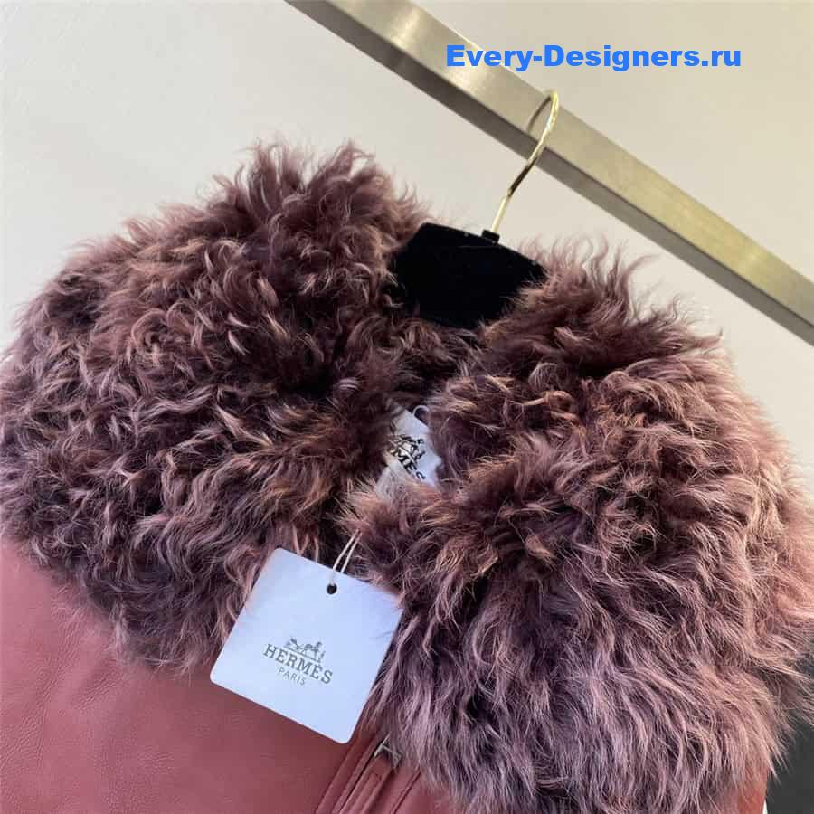 H**me5 shearling coat