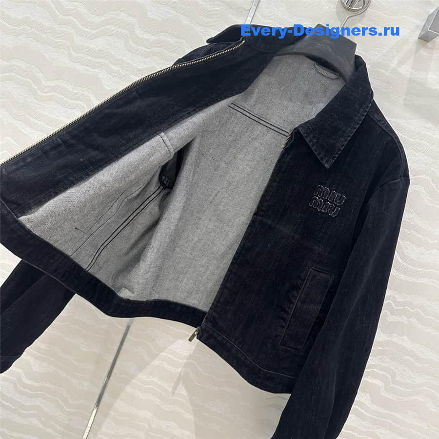 M1um1u denim jacket