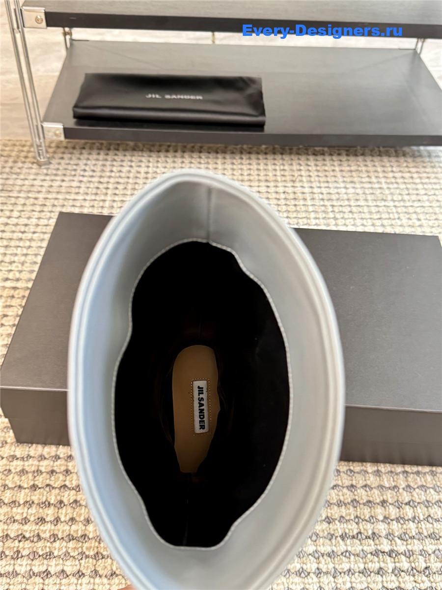 Jil Sander Kitten Heel Knee Boots