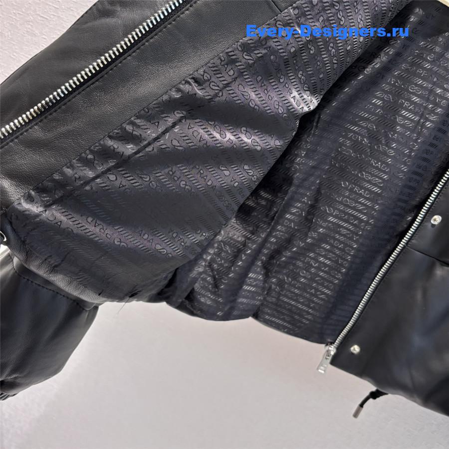 Pra*a sheepskin down jacket