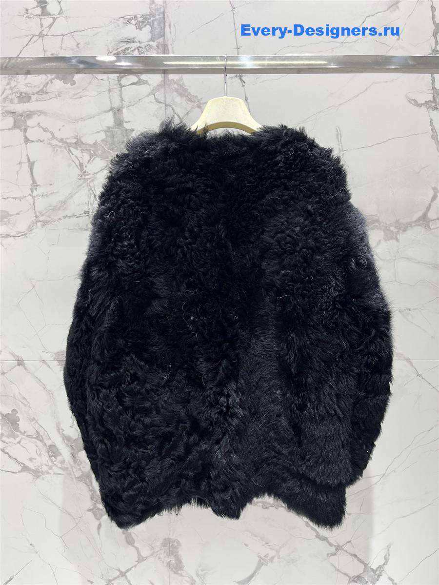 L0ew* shearling fur coat