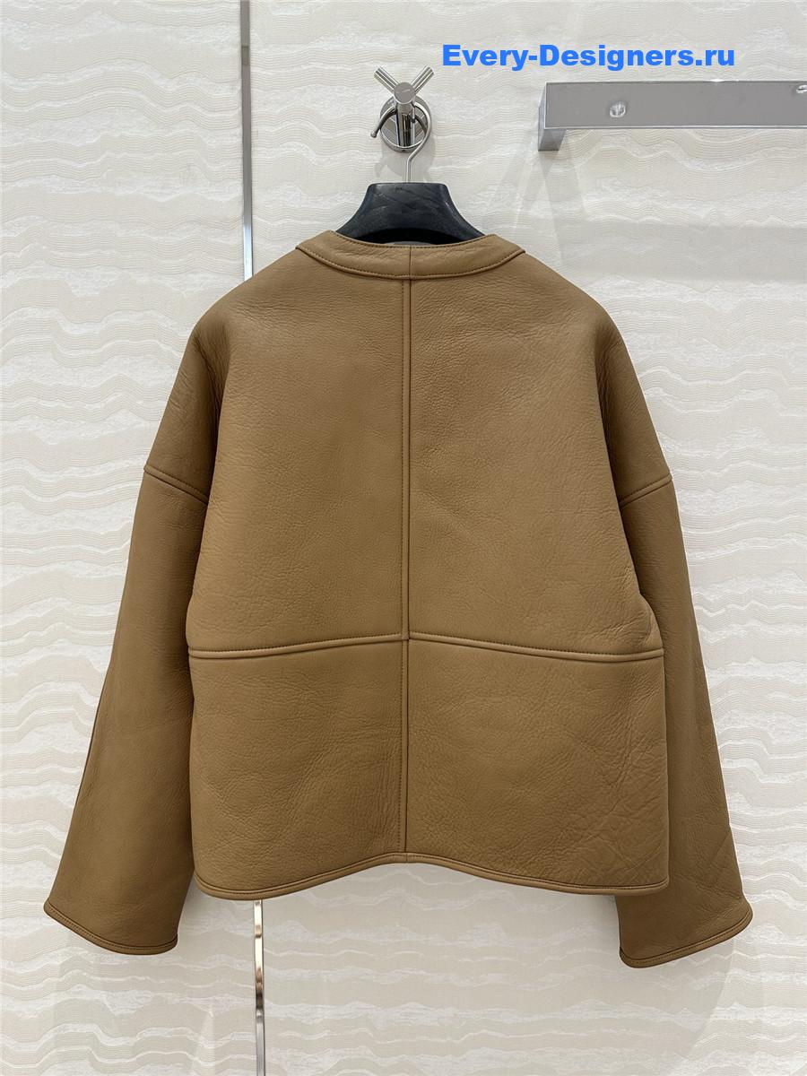 L0ew* lamb fur coat