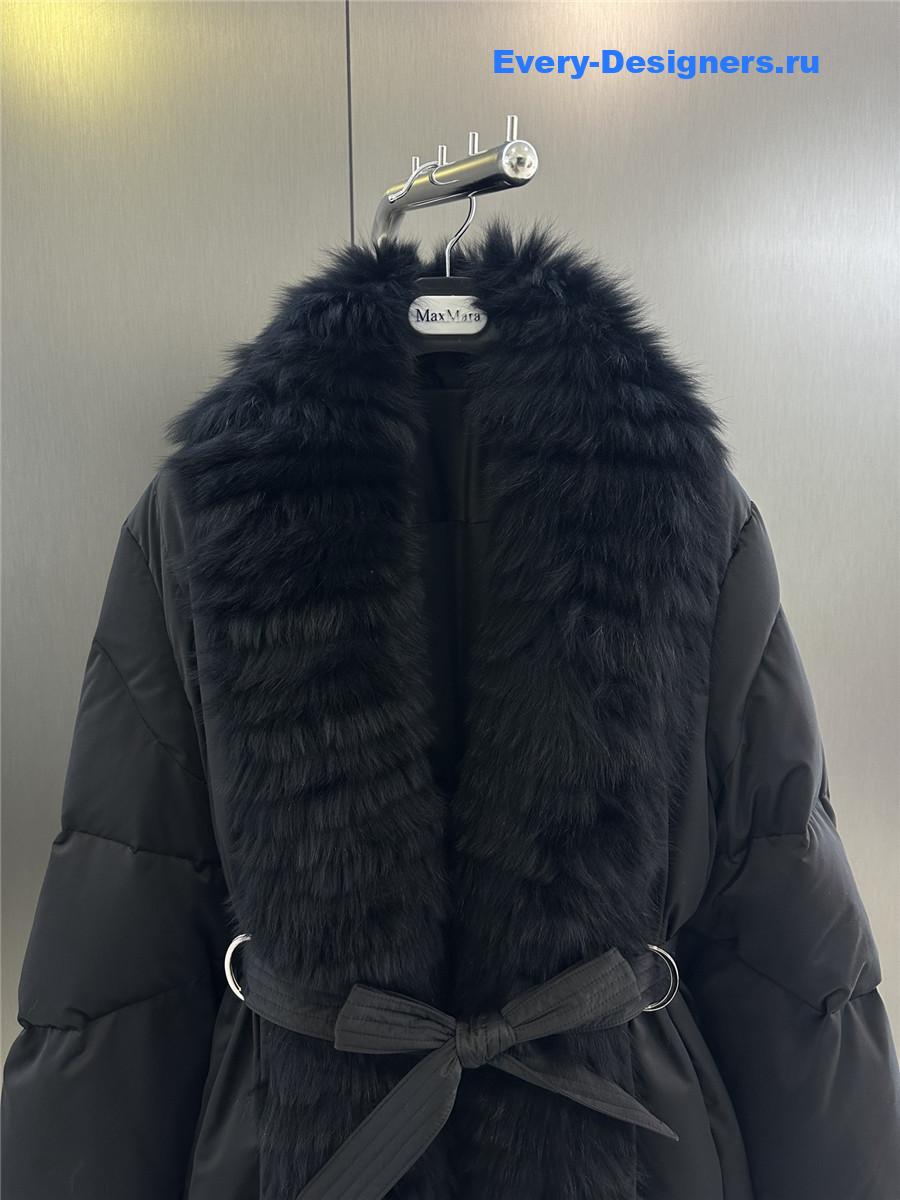 Vanitoo Novem Medium Fur Trim Puffer Coat