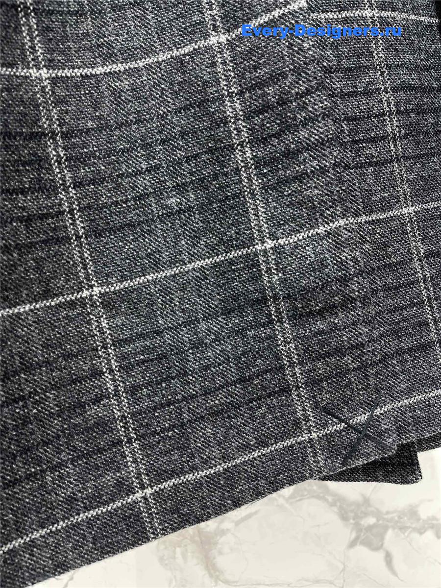 D10r slim-fit wool coat