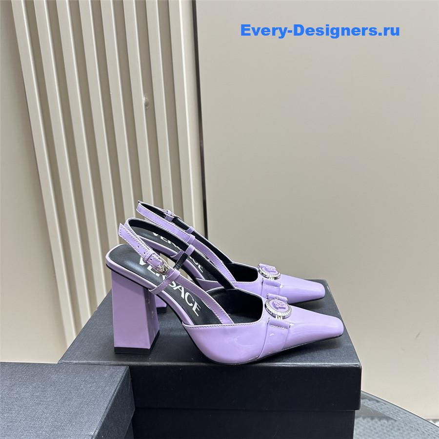 Versace new high-heeled sandals