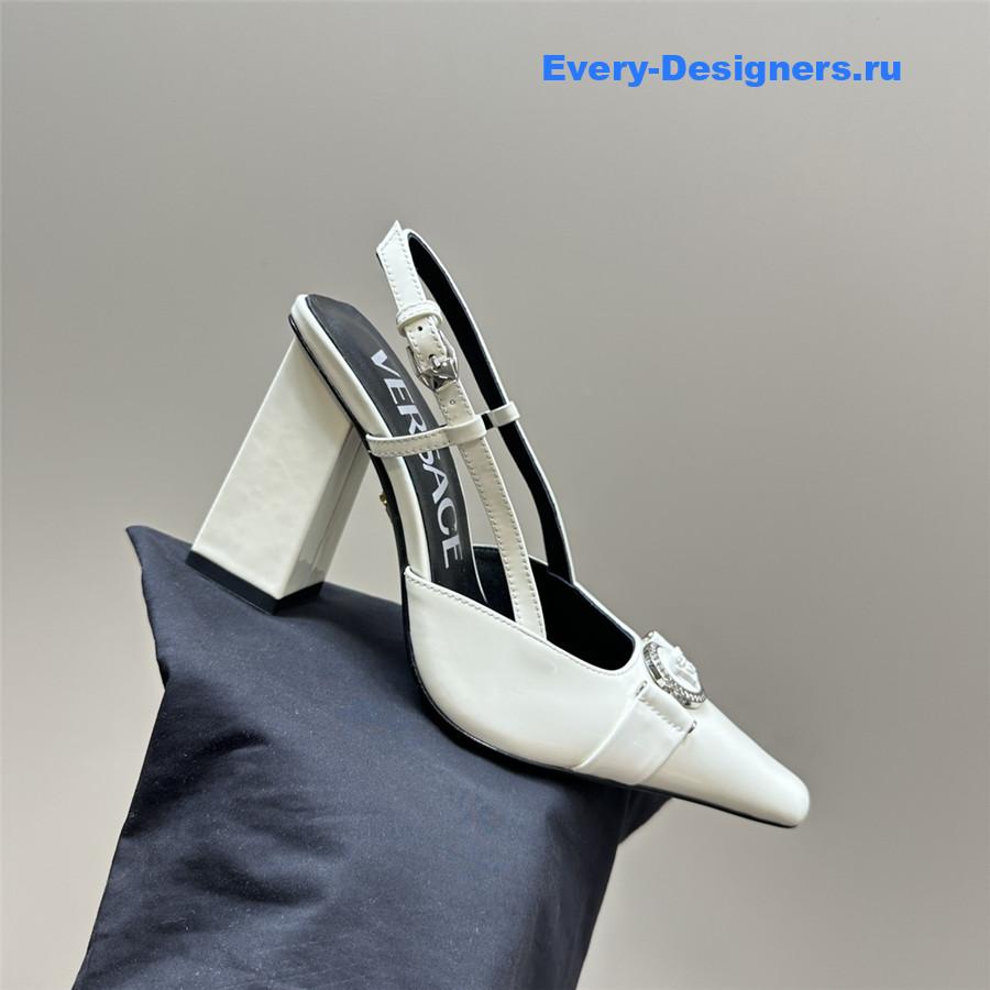 Versace new high-heeled sandals