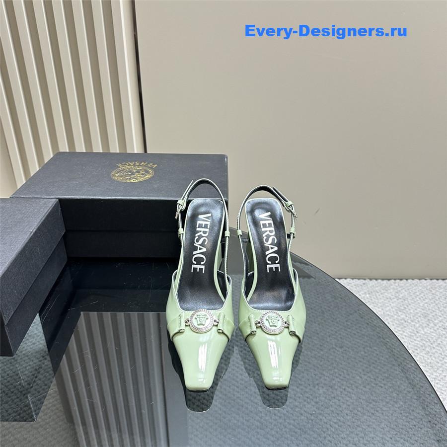 Versace new high-heeled sandals