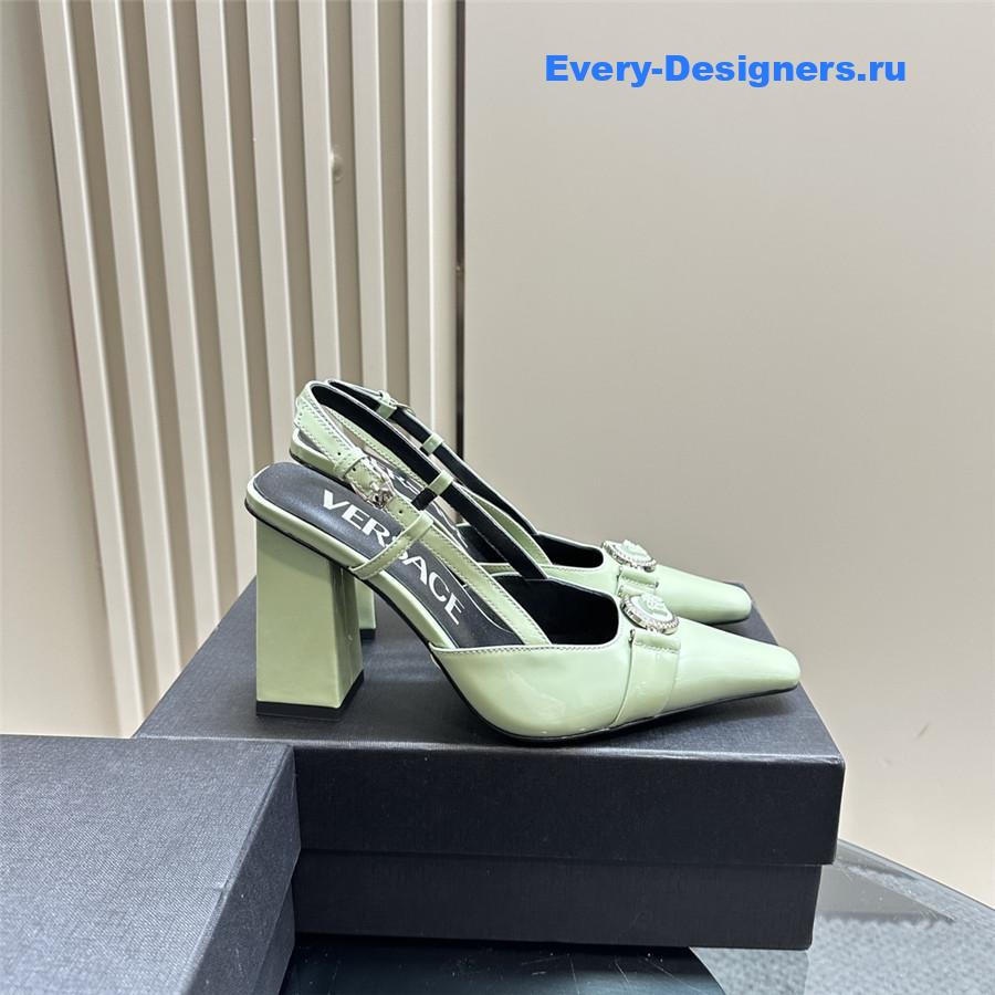 Versace new high-heeled sandals