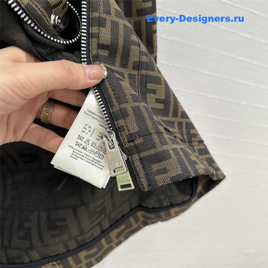 F**di monogram parka jacket