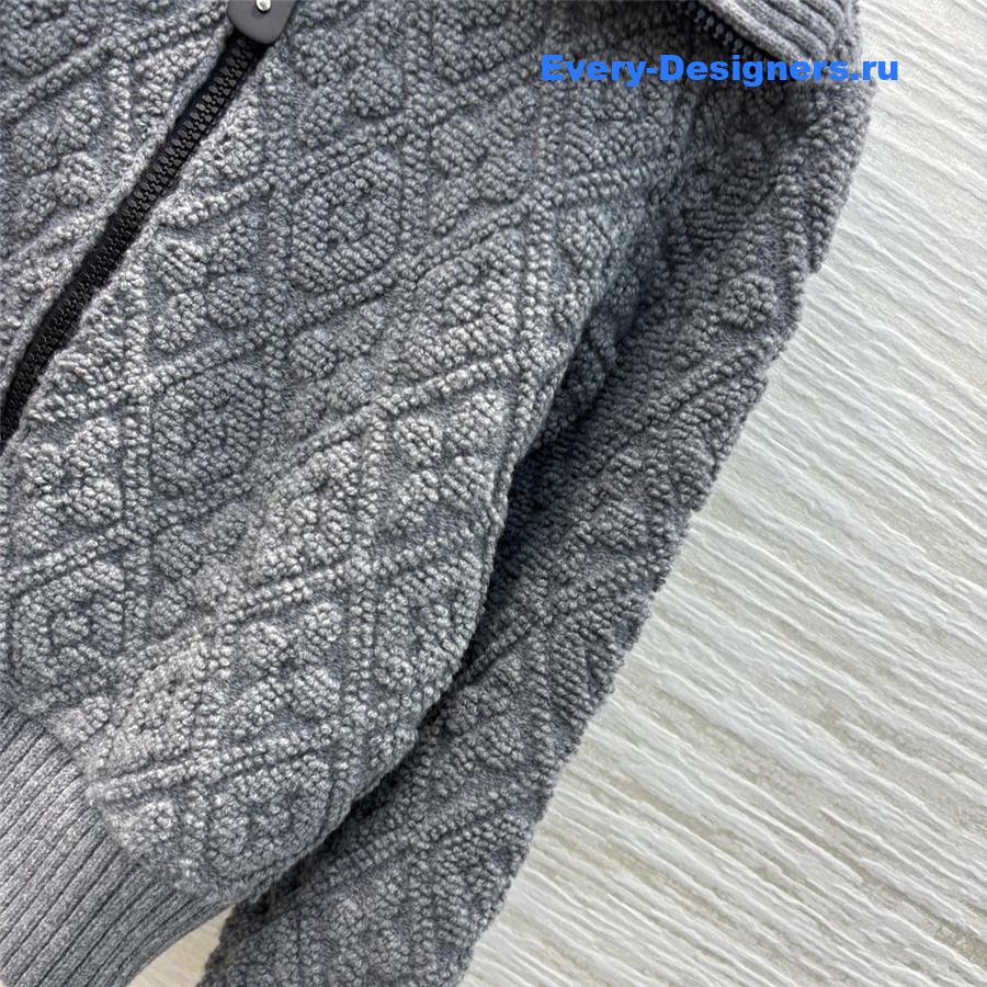 l0vis Vvtt0n lv jacquard sweater cardigan