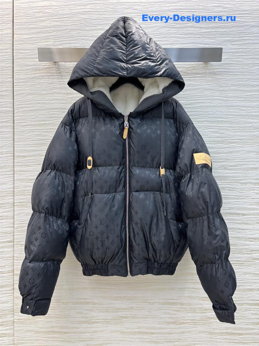 l0vis Vvtt0n lv suede jacket cotton coat