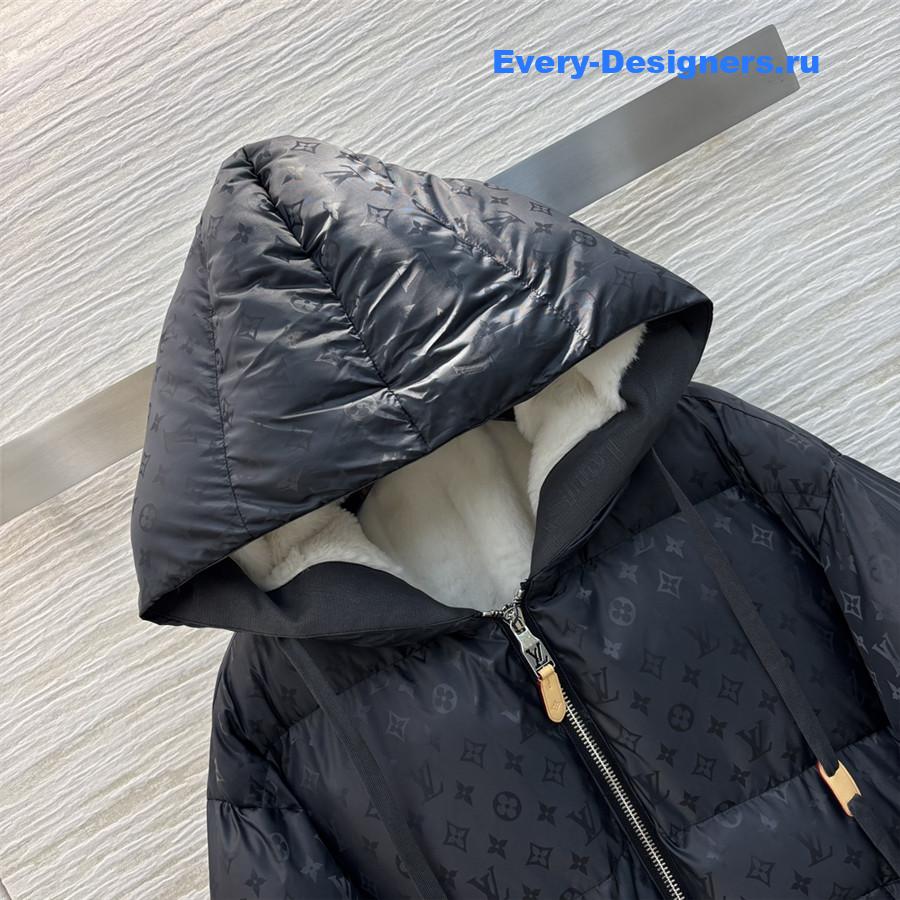 l0vis Vvtt0n lv suede jacket cotton coat
