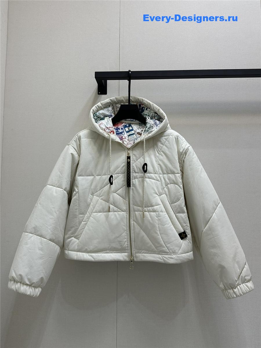 l0vis Vvtt0n lv padded hooded jacket