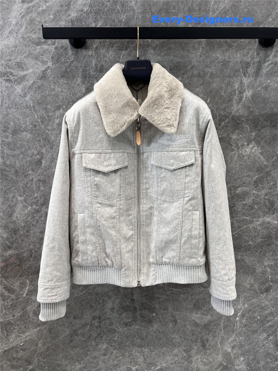 l0vis Vvtt0n lv waistcoat jacket