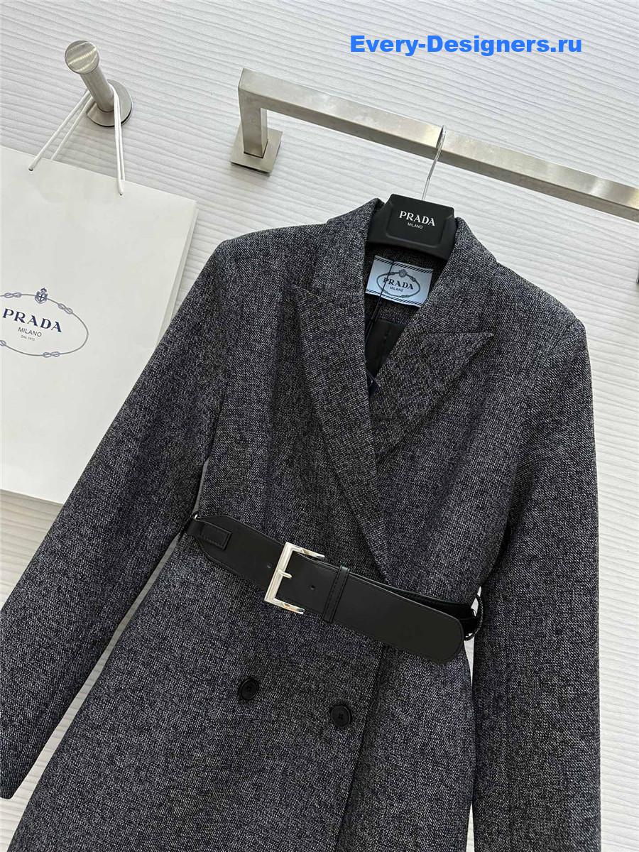 Pra*a mid-length blazer