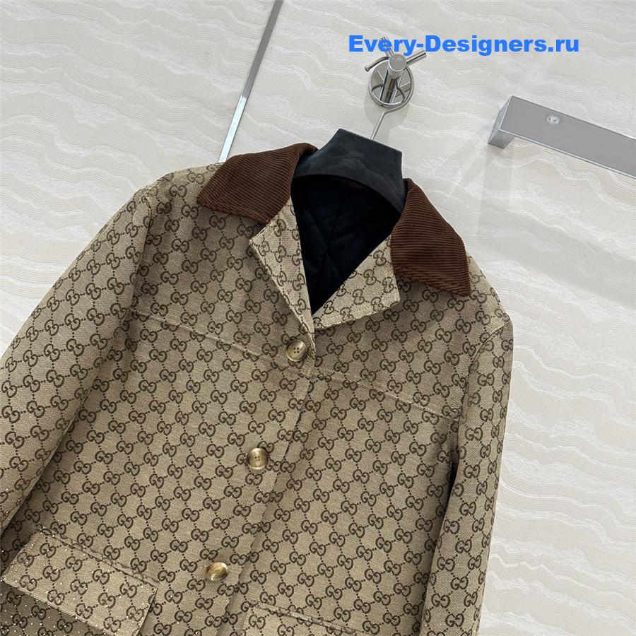 guCh**eli woven blazer