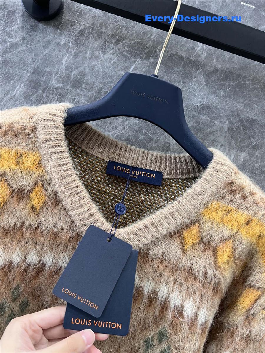 l0vis Vvtt0n mohair fair isle sweater