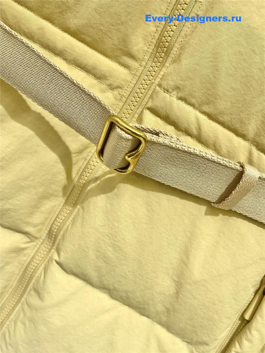 Bv*b*rry hooded long puffer jacket