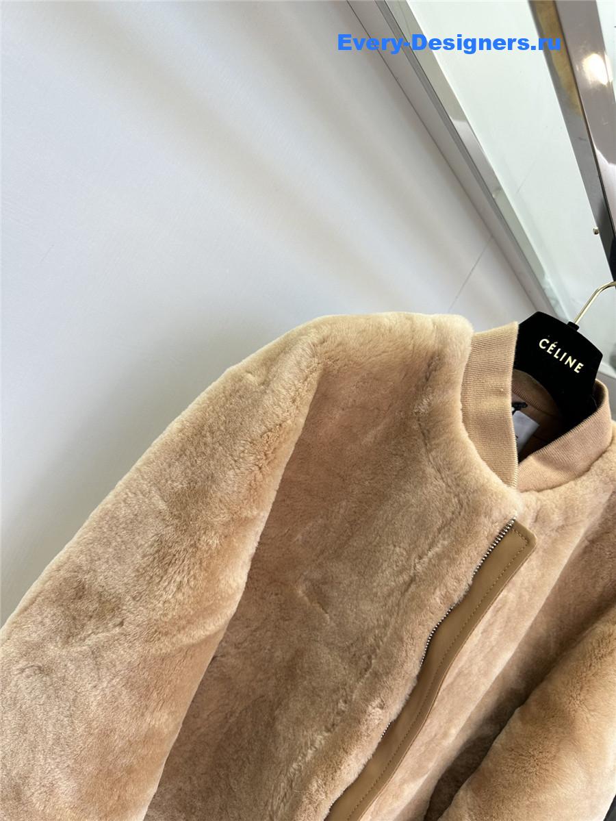 Ce1i*e shearling coat