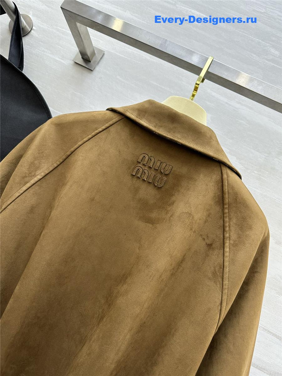 M1um1u reversible trench coat