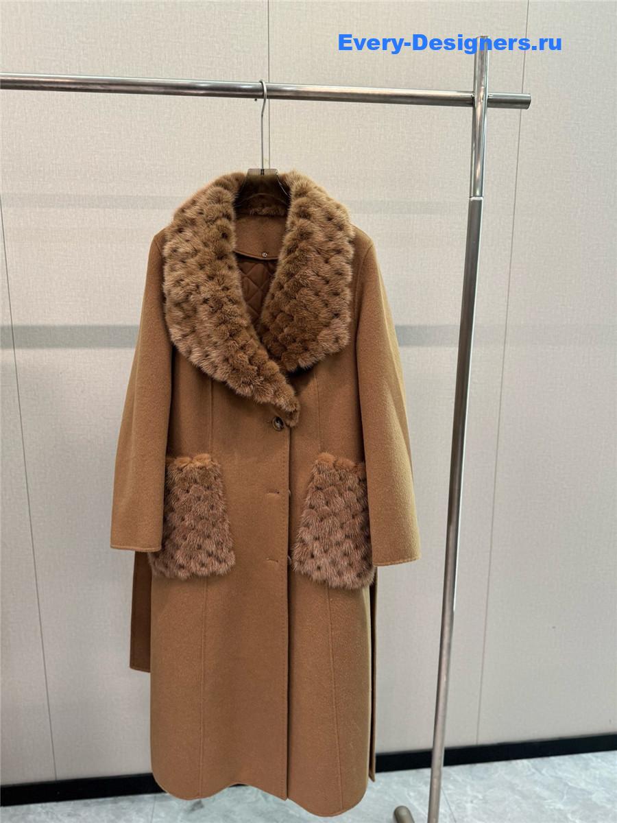 Vanitoo mid-length cashmere coat