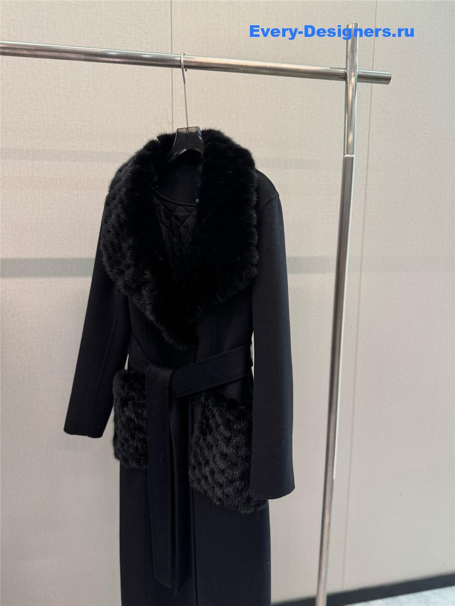 Vanitoo mid-length cashmere coat