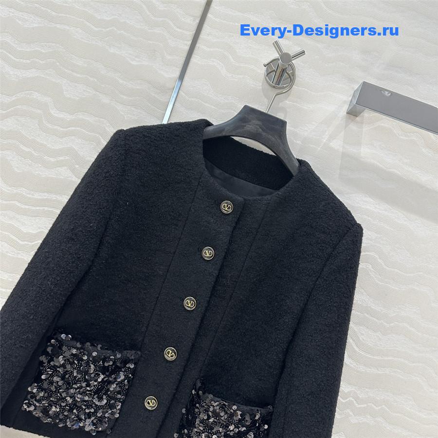 Va1e*ntin0 wool coat