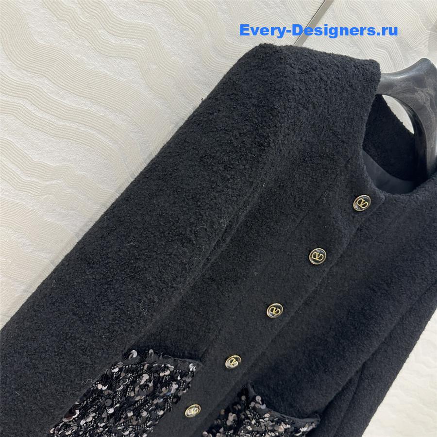 Va1e*ntin0 wool coat