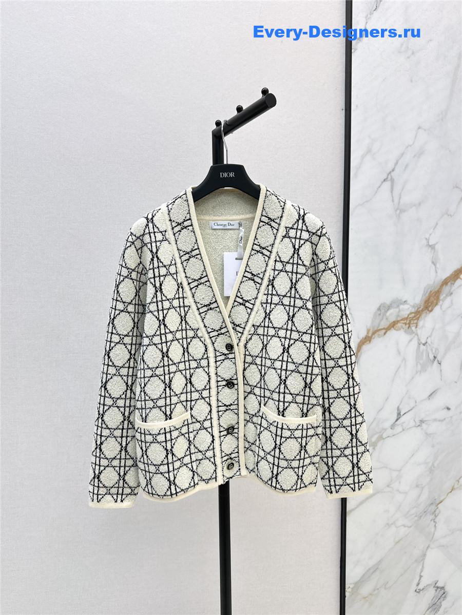 D10r cannage knit cardigan