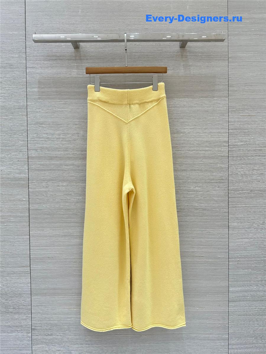 Ch**el cashmere top + pants set