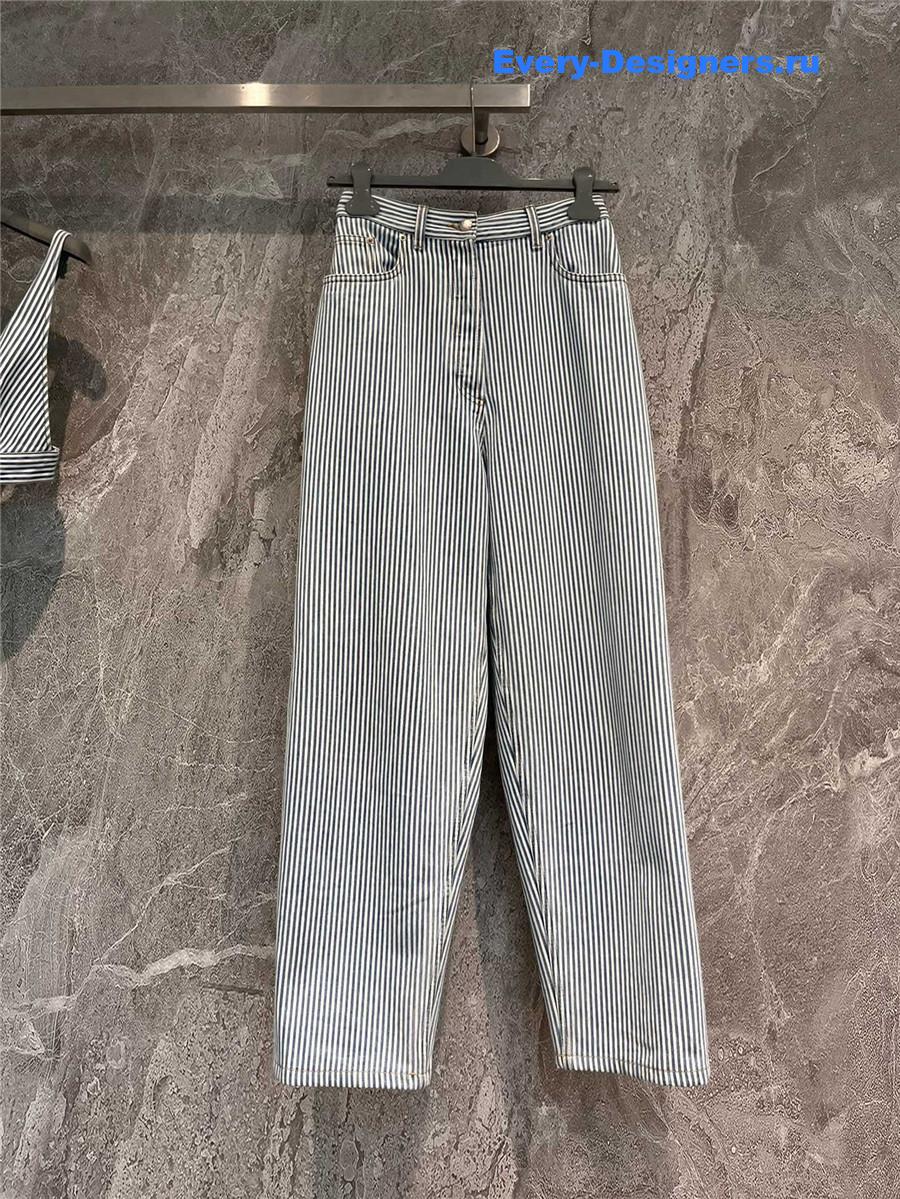 Pra*a striped track pants