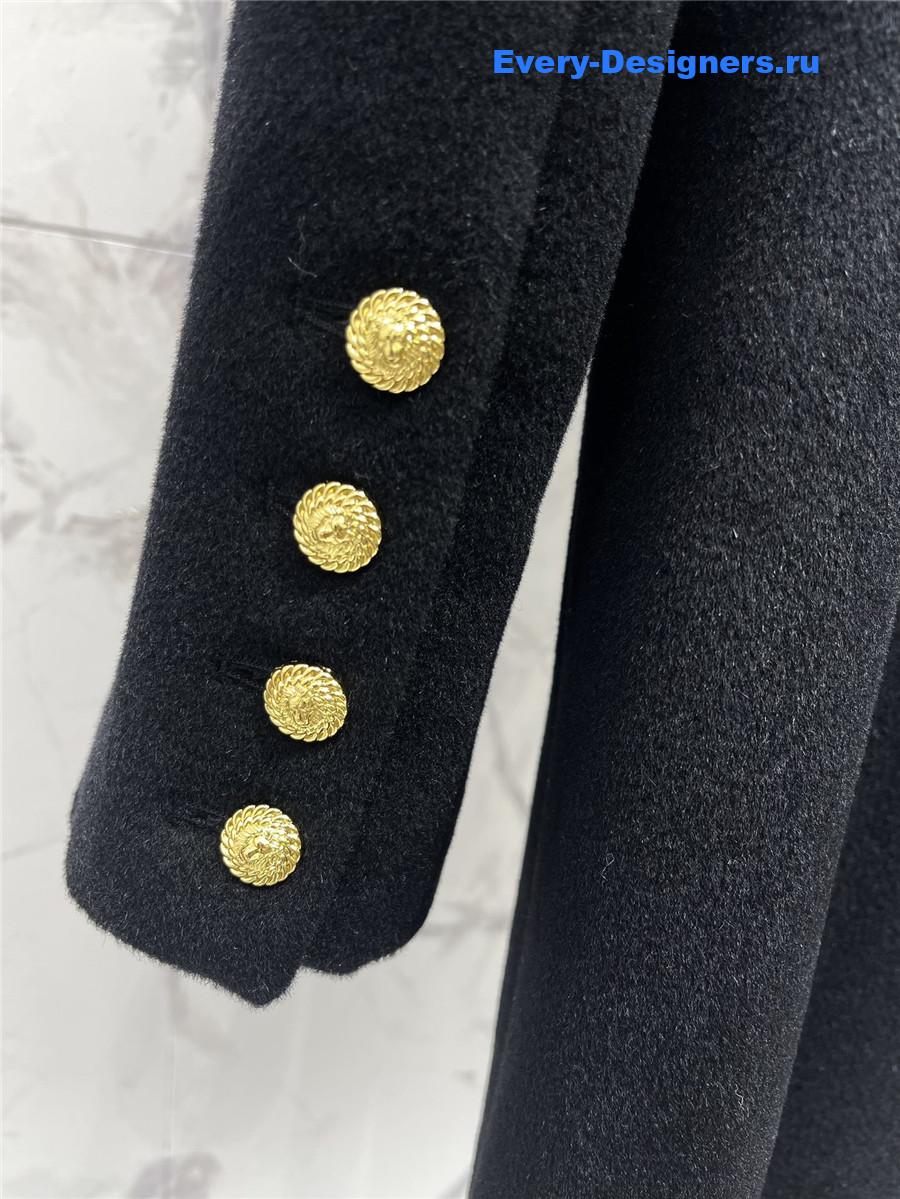 Balmain cashmere long coat
