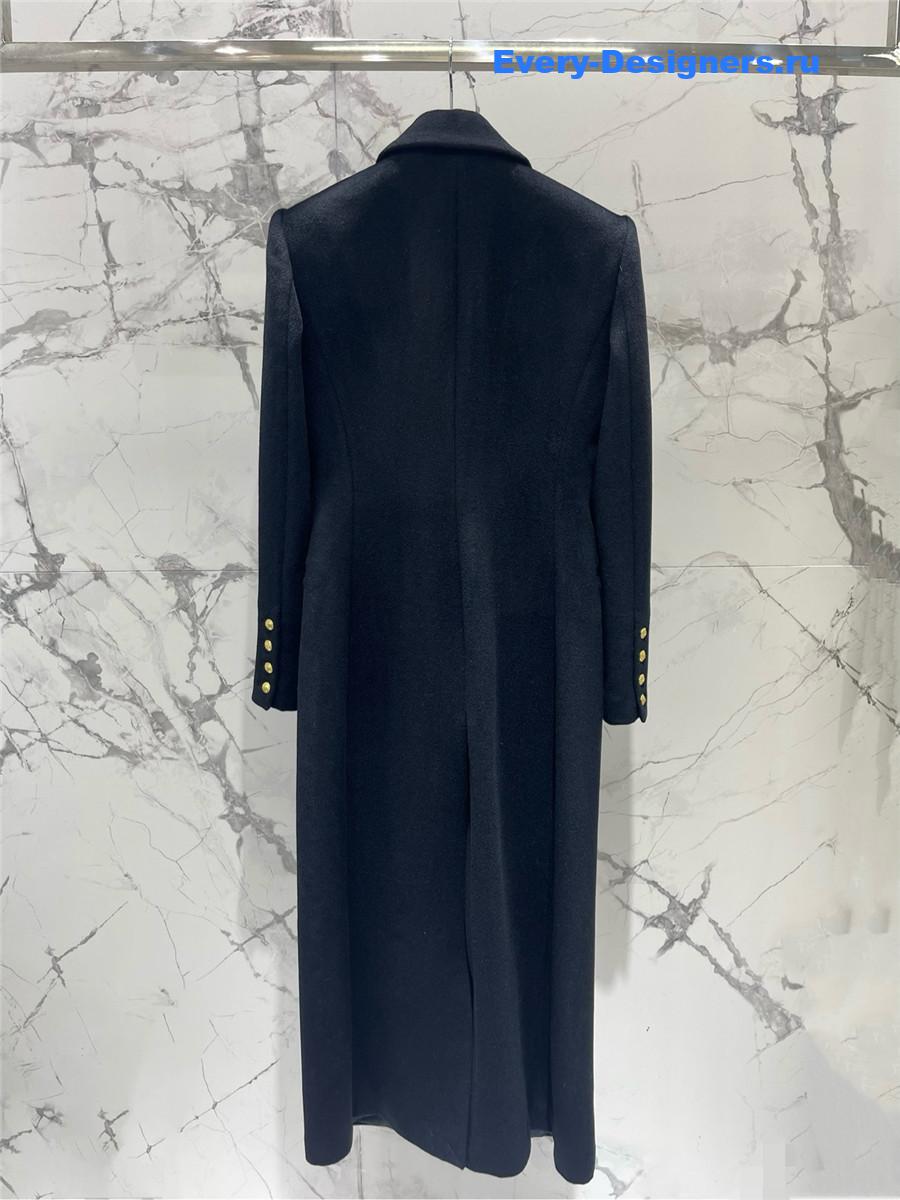 Balmain cashmere long coat