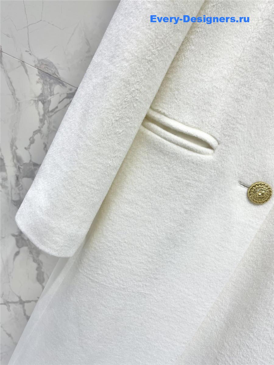 Balmain cashmere long coat