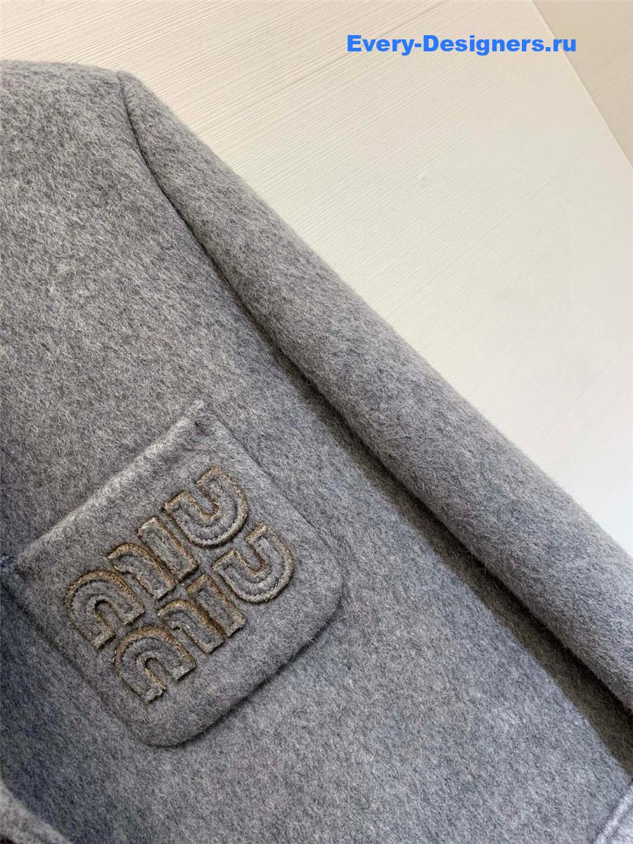 M1um1u wool coat
