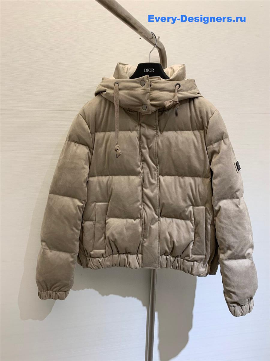 BC SUED SUEDE DOWN JACKET