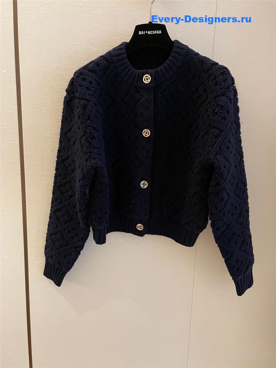 l0vis Vvtt0n women monogram short cardigan