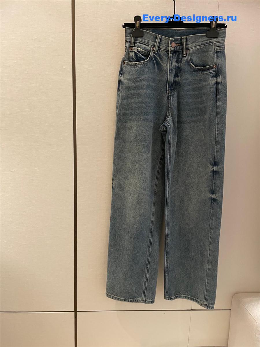 Ce1i*e blue straight jeans for women