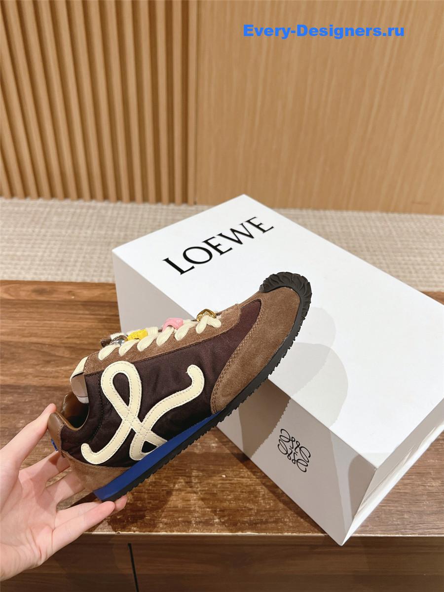 L0ew* ballet runner 2.0 sneakers brown