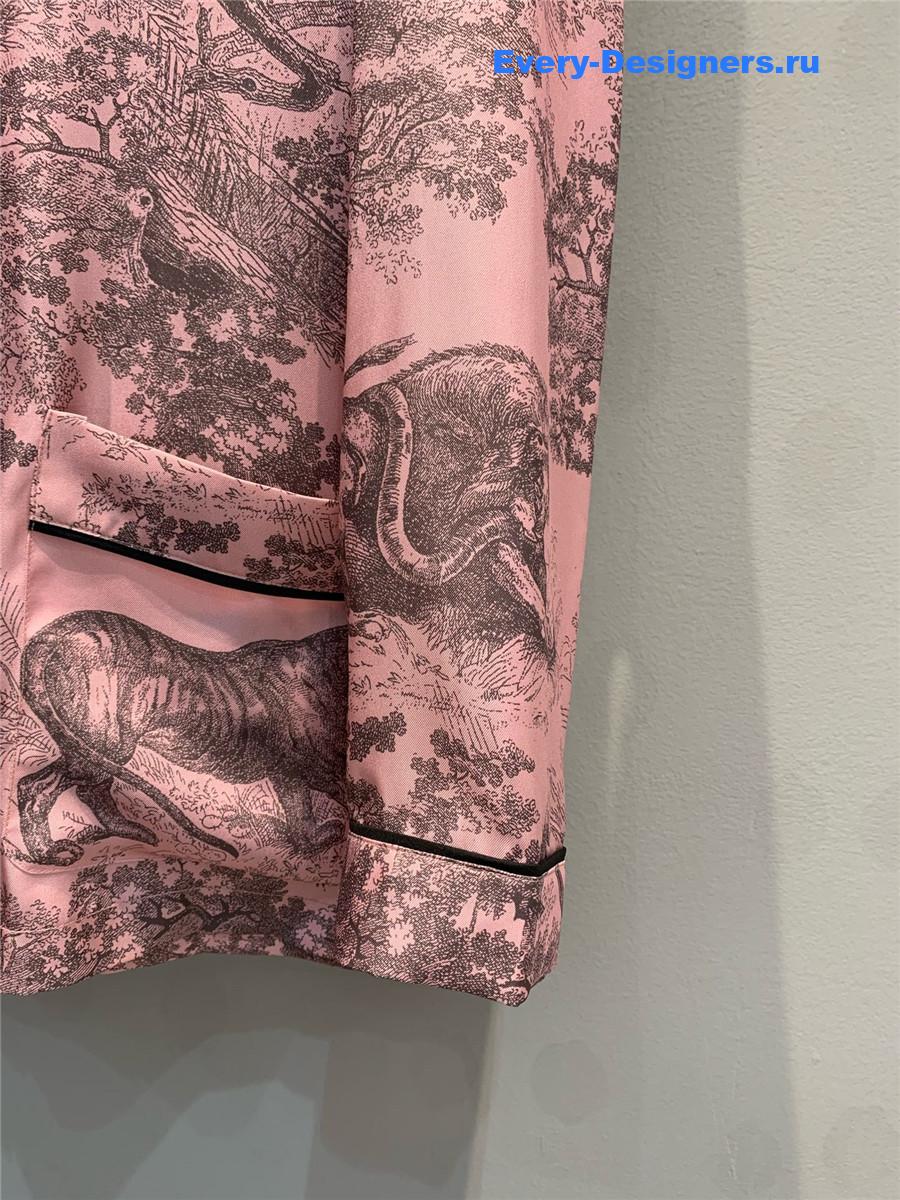 D10r chez moi silk long sleeve shirt