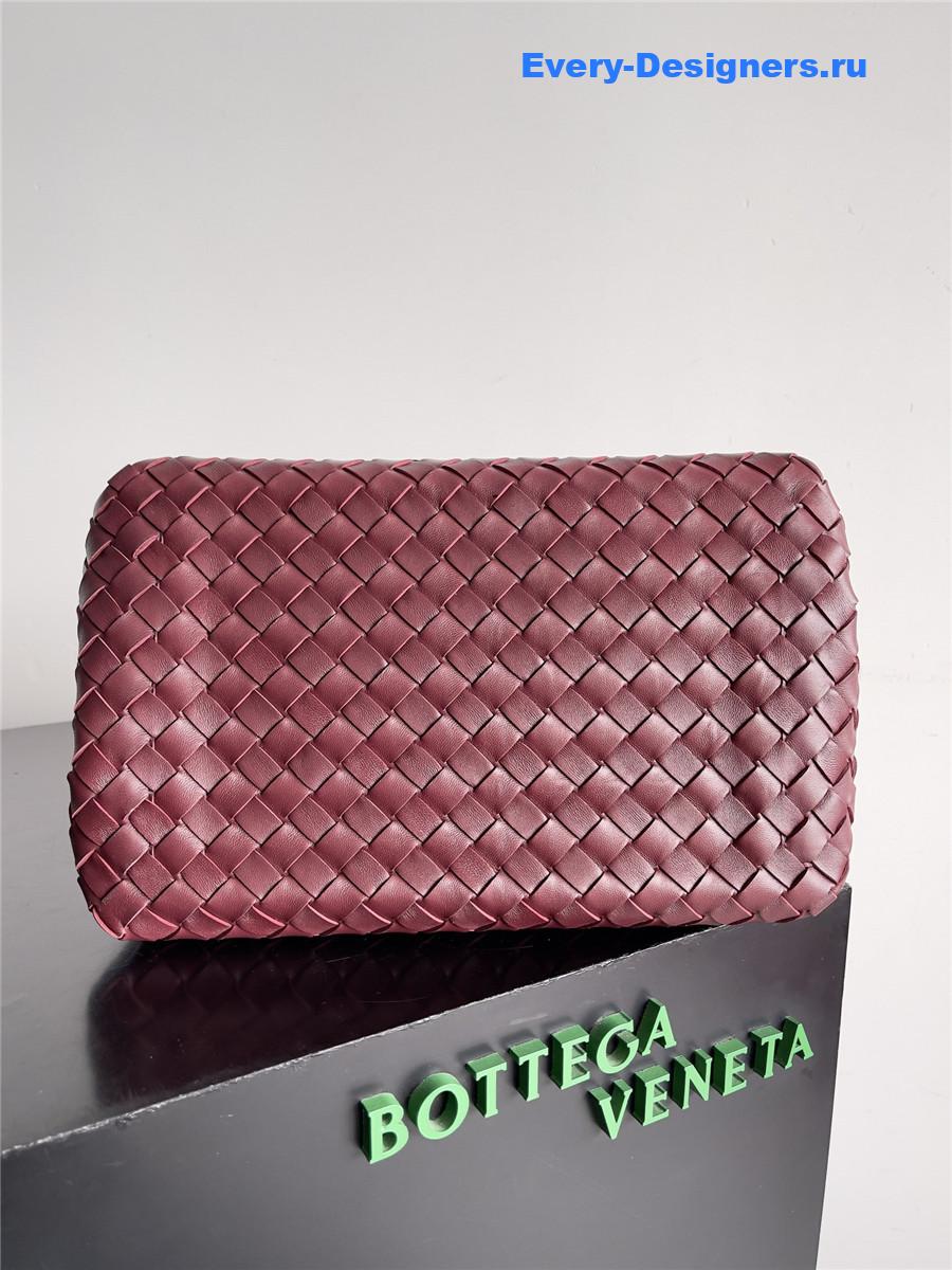 b0tt*ga Ven*ta large andiamo parachute bag burgundy