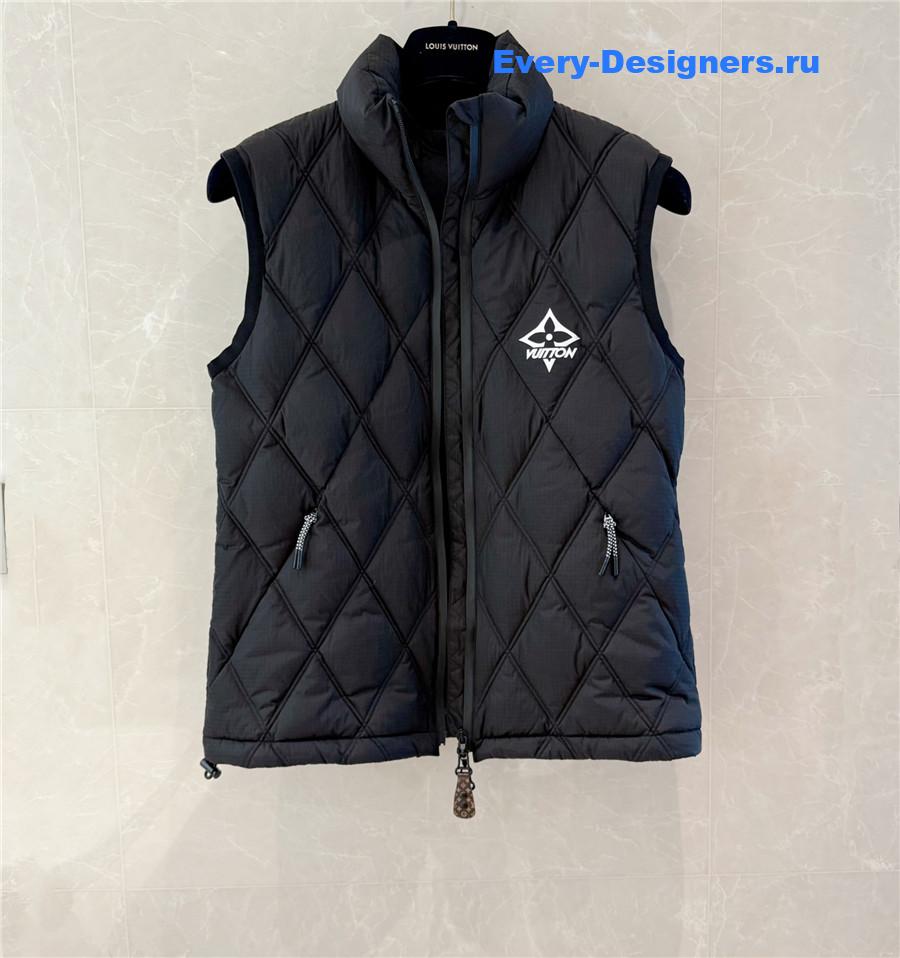 l0vis vvtt0n D1am0nd ripstop puffer gilet